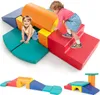 COSTWAY 10 pezzi di arrampicata in schiuma per bambini, Anteprima dell’immagine prodotto 1