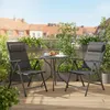CampFeuer Campingstuhl, Anthrazit, 7-fach verstellbar, Produktbild-Vorschau 2