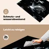 KitchenYeah© Herdabdeckplatte Vogel - Schwarz - Schwarm , Produktbild-Vorschau 2