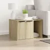 Katzenklo Sonoma Eiche 60x40x40 cm Holzwerkstoff Produktbild-Vorschau 3