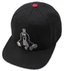Koaa Snapback Cap Der kleine Maulwurf "Auf'm Schirm" in schwarz