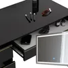 Schminktisch Vicco Sherry Schwarz/Gold 120 cm mit Produktbild-Vorschau 6
