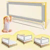 Clanmacy 180cm Bettgitter Babybettgitter Kinderbettgitter Produktbild-Vorschau 2