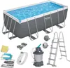 Rahmen-Gartenpool 412 x 201 x 122 cm 10 in 1 BESTWAY 56457N Produktbild-Vorschau 1
