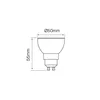 Lampadina LED | GU10 SMD | 10W | 120° | dimmerabile | 1000 Anteprima dell’immagine prodotto 2
