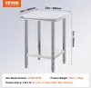 Stół roboczy ze stali nierdzewnej 60 cm x 60 cm Do Podgląd zdjęcia produktu 7