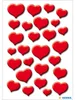 HERMA Sticker MAGIC "Rote Herzen" Stone 1 Blatt à 27 Produktbild-Vorschau 2