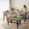 Tavolo da biliardo Relaxdays con accessori, 4 gambe, A x L Anteprima dell’immagine prodotto 2
