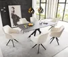 DELIFE Esszimmerstuhl Greg-Flex Cord Beige Kreuzgestell Produktbild-Vorschau 4