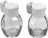 Salz-/Pfefferstreuer-Set 7 cm Glas/Kunststoff Produktbild-Vorschau 1