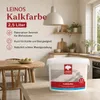 LEINOS Kalkfarbe 2,5 l für Wände innen, naturweiß, Produktbild-Vorschau 4