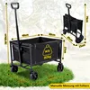 Jayseuw Bollerwagen Faltbar Gartenwagen Handwagen für Produktbild-Vorschau 2