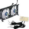 TITAN TTC-SC22 A/V2+ Kühlschrank-Doppellüfter 92x25mm IP55 Produktbild-Vorschau 4