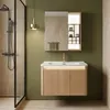 Rea Badezimmermöbel-set Mit Waschbecken De07-70 Oak 70cm Produktbild-Vorschau 2
