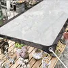 Priehľadná plachta, nepremokavá, rôzne veľkosti, plachta s Náhľad obrázku produktu 5