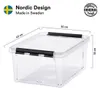 3er-Set SmartStore Aufbewahrungsbox – 14L mit Deckel Produktbild-Vorschau 2