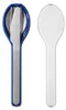 set di posate 3 pezzi ellipse - blu vivo Anteprima dell’immagine prodotto 1