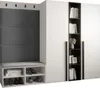 Garderobe MIRO Set 8 mit gepolsterten Paneelen Industrial Produktbild-Vorschau 1