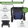 2-Rad Schubkarre XXL 290 L 300 kg Gartenschubkarre Hofkarre Produktbild-Vorschau 6
