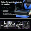 Fotel gamingowy z masażem ALFORDSON, fotel wyścigowy z Podgląd zdjęcia produktu 11
