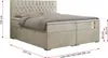 Boxspringbett 180x200 mit Matratze und Topper, Produktbild-Vorschau 6