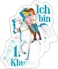 Spreadshirt Bibi und Tina Ich Bin 1. Klasse Sticker Produktbild-Vorschau 1