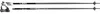 A pair of ski poles and their straps are laid out on a white background. Produktbild-Vorschau