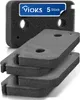 Sockelfilter 5x passend wie Miele 9499230 Schaumfilter für Produktbild-Vorschau 1