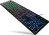 Clavier ''Rainbow'' LogiLink, rétroéclairé, noir, USB Voir les images du produit 5