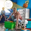 3-dielny stojan na lopty, displej. Akryl držiak na lopty, Náhľad obrázku produktu 4
