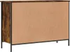 vidaXL schoenenrek, gerookt eikenfineer, 100x35x70 cm, Productafbeelding-voorbeeld 4