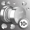 Knopfzellen Batterie | LR44 / AG13 / LR1154 | Alkaline 1.5V Produktbild-Vorschau 4