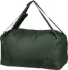 A dark green duffel bag is shown from the side against a white background. Produktbild-Vorschau