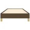 vidaXL Struttura letto senza materasso marrone scuro 90x200 Anteprima dell’immagine prodotto 4