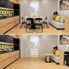 Skládací židle „SIMPLE“ z černé ekologické kůže pro Náhled obrázku produktu 2
