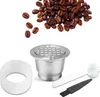 Kompatibilní s kávovými kapslemi Nespresso z nerezové oceli Náhled obrázku produktu 3