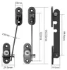 INF Fensterbegrenzer 5-fach Kohlenstoffstahl 16cm, Produktbild-Vorschau 4