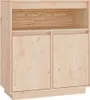 vidaXL Příborník 70x34x80 cm borovice masiv Náhled obrázku produktu 2