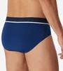 Schiesser slip lot de 3 95/5 organic Coton rio briefs blue Voir les images du produit 3