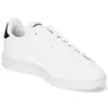 A white Adidas Advantage sneaker with a black heel tab, shown from a side angle on a white background. Produktbild-Vorschau