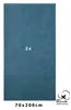 Betz 2 Stück Saunatuch 100% Baumwolle taubenblau 70x200 cm Produktbild-Vorschau 2