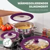 bremermann Universal-Glasdeckel mit Silikonrand, 30/32/34 Produktbild-Vorschau 5
