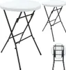 Deuba Lot de 2 tables hautes pliable plateau en plastique Voir les images du produit 1