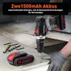 Akkuschrauber, Akku Bohrschrauber Set, Schlagbohrmaschinen, Produktbild-Vorschau 4