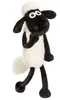 A plush toy sheep standing against a white background. Produktbild-Vorschau