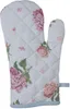 Clayre & Eef Ofenhandschuh 18x30 cm Blau Rosa Baumwolle Produktbild-Vorschau 2