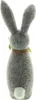 Hasenfigur "Filz" grau, 50 cm groß, Osterhase Deko, Produktbild-Vorschau 4