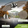 Parasol Tillvex Cappuccino Ø 300 cm Parasol suspendu Voir les images du produit 3