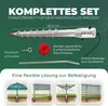 Novatool 4x Eindrehbodenhülsen-Set für Rohre mit Ø 26 - 65 Produktbild-Vorschau 4
