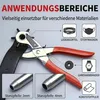 Revolverlochzange 23cm Profi Lochzange für Leder Gürtel Produktbild-Vorschau 4